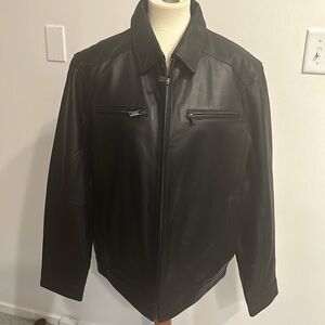 Men’s leather jacket